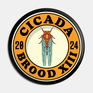 Cicada Brood XIII Periodical Cicada Pin