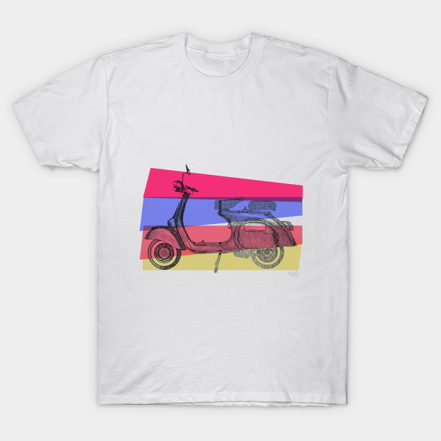 Scooter fifties style - Scootering - T-Shirt