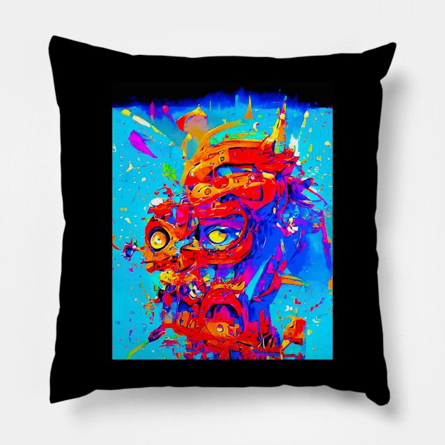 Insistence - Vipers Den - Genesis Collection Pillow by The OMI Incinerator