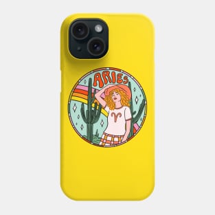 Aries Cowgirl Phone Case