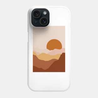 Abstract Sunset Painting 7.5 Phone Case