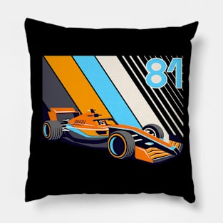 Formula Race Car 81 Pillow