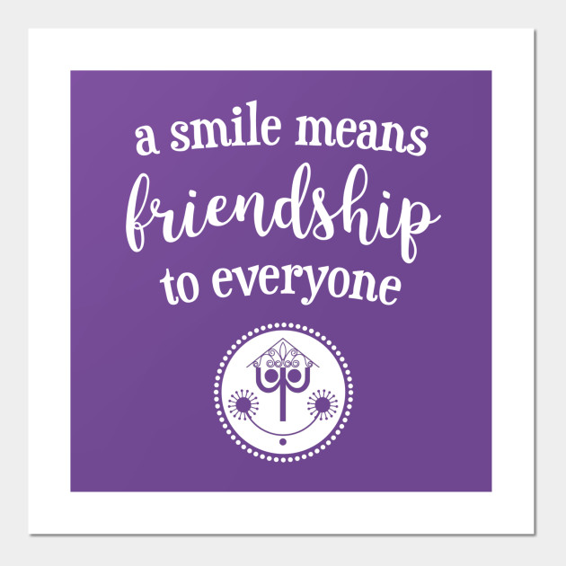 A Smile Means Friendship Disney Posters And Art Prints Teepublic Shop for classic disney art from the world's greatest living artists. teepublic