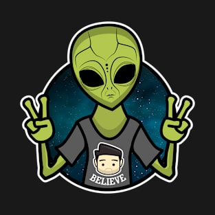 Alien Believe T-Shirt