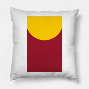 Motherwell 1913 Retro Claret & Amber Pillow