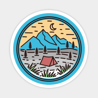 Mountains Magnet