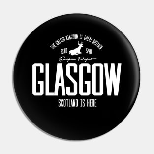 Great Britain, Scotland, Glasgow Pin