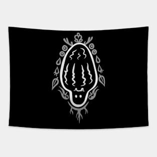 Mushroom Nature Spirit "Morel Guardian" Tapestry