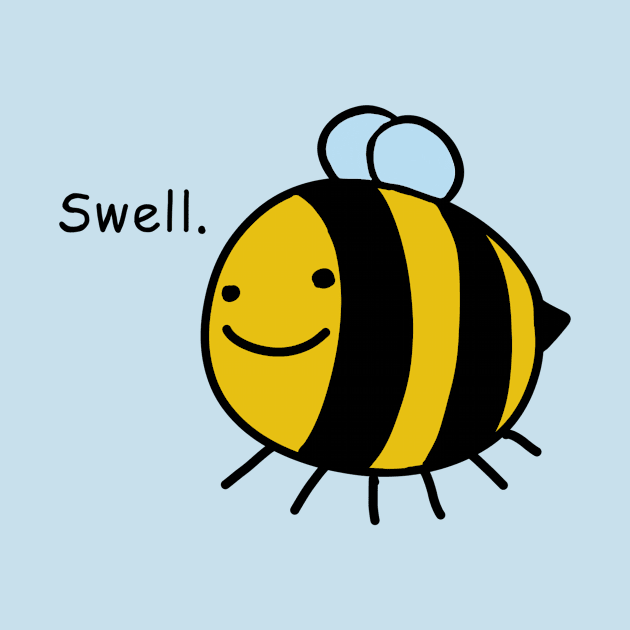 Swell bee shirt by SwampWizard