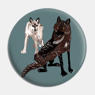 Yukon Wolves Pin