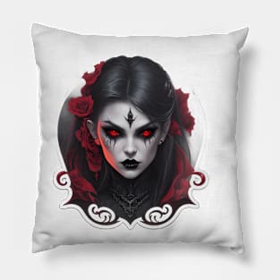 Vampire girl Pillow