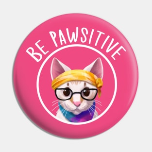 Stay Pawsitive Shirt, Be Pawsitive Shirt, Cat Positivity Shirt, Sarcastic Cat Shirt, cute paw t-shirt, Pawsitive Catitude, Funny Cat Lady Gift, Cat Mom Shirt Gift, Nerd Cat Shirt, Funny Nerdy Cat, Cute Nerd Cat Shirt, Cute Nerd Shirt, Cat Owner Gift Tee Pin