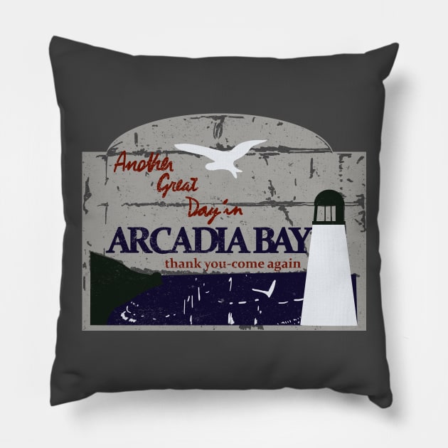 Arcadia Bay Pillow by Pescapin