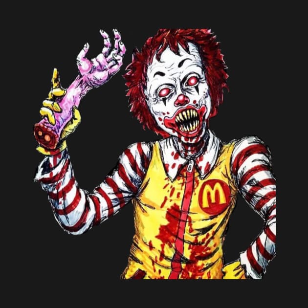 Evil Ronald McDonald by ArtRooTs