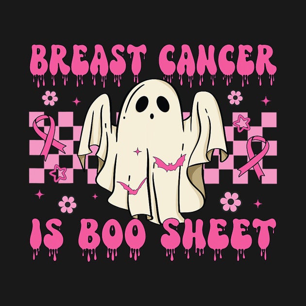 Breast Cancer Is Boo Sheet Halloween Breast Cancer Awareness meme by abbeheimkatt