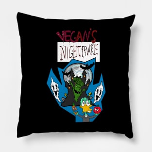 Vegan's nightmare Pillow