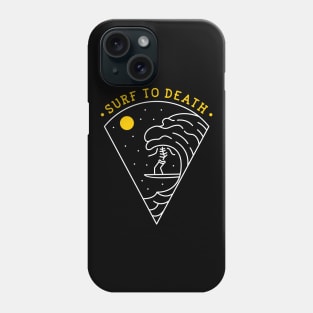 Surf to Death Phone Case