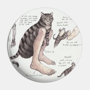 Catsquatch Pin