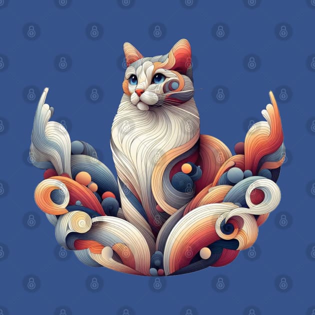 The elegant cat by The Artful Barker