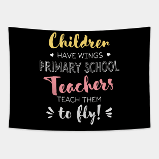 Primary School Teacher Gifts - Beautiful Wings Quote Tapestry