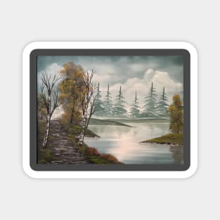 Lakeside Path Magnet