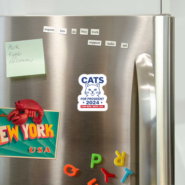 Cats for President 2024 by stayfrostybro