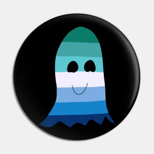 MLM Gay Pride Ghost Pin