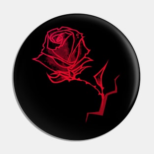 Red - Blood Rose Pin