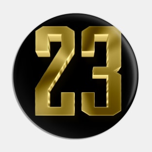 23 ---- Angel Number/Magick/Basketball Pin