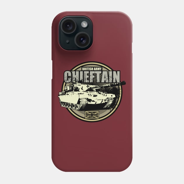 Chieftain Tank Phone Case by Firemission45