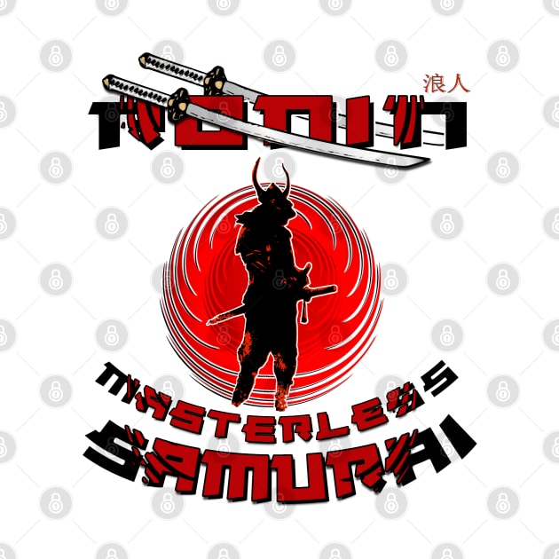 Samurai Ronin by 8 Fists of Tees