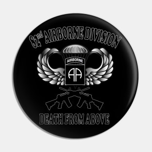 82nd Airborne Division- Death From Above Pin