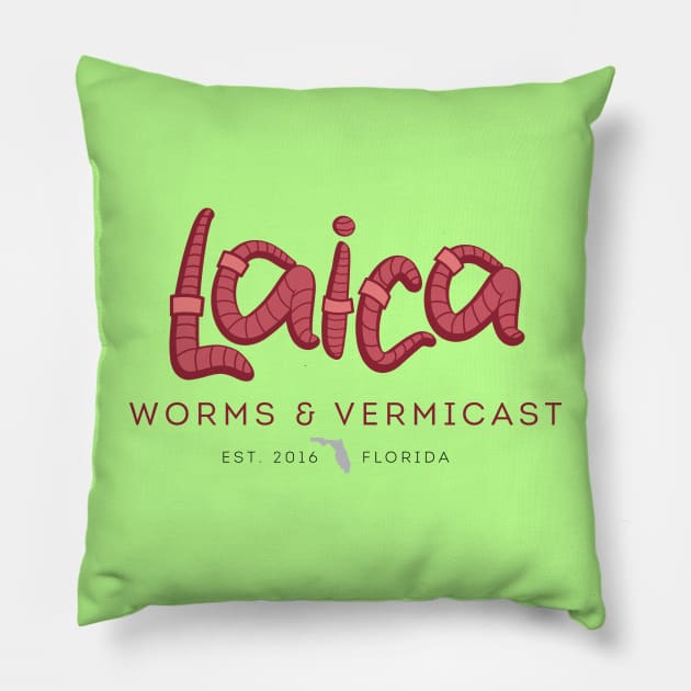 Laica Worms Pillow by Laica Worms