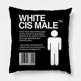 White CIS Male - LGBTQ (LGBT) - Hetero Marxist Liberal Pillow