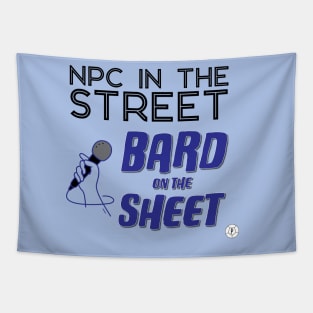 NPC / Bard T-Shirt Tapestry