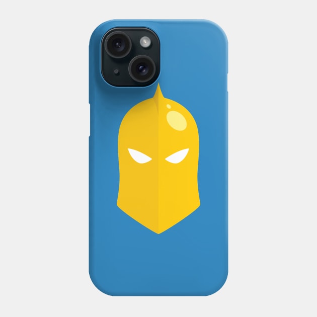 Doctor Fate Helmet Phone Case by Minimalist Heroes