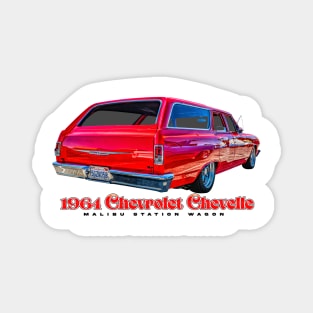 1964 Chevrolet Chevelle Malibu Station Wagon Magnet