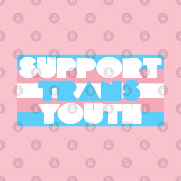 Support Trans Youth ))(( Transgender Flag Design by darklordpug