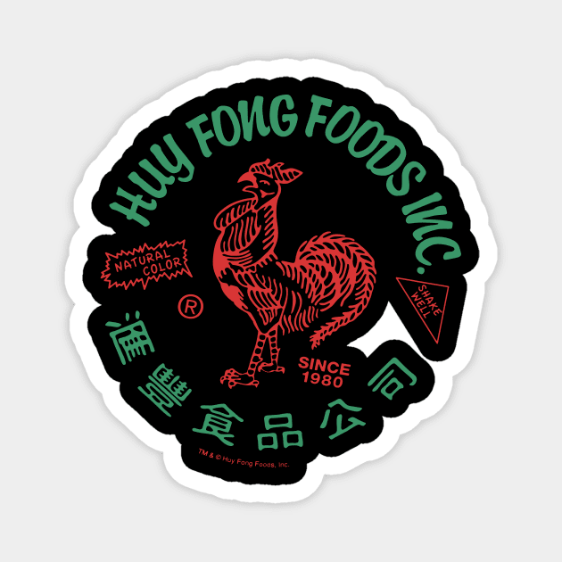 sriracha sauce merch Magnet by linfer