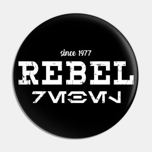 REBEL Streetwear WHITE Pin