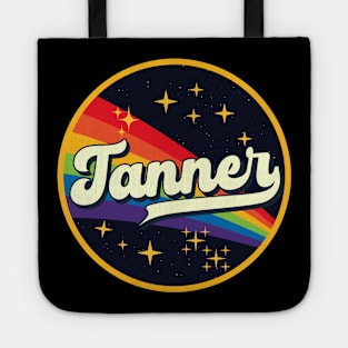 Tanner // Rainbow In Space Vintage Style Tote