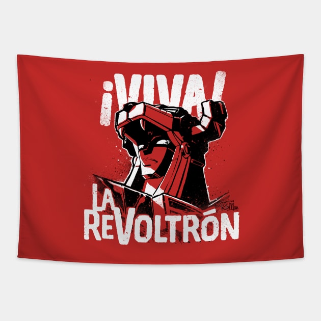 ¡Viva La ReVoltrón! Tapestry by Captain_RibMan