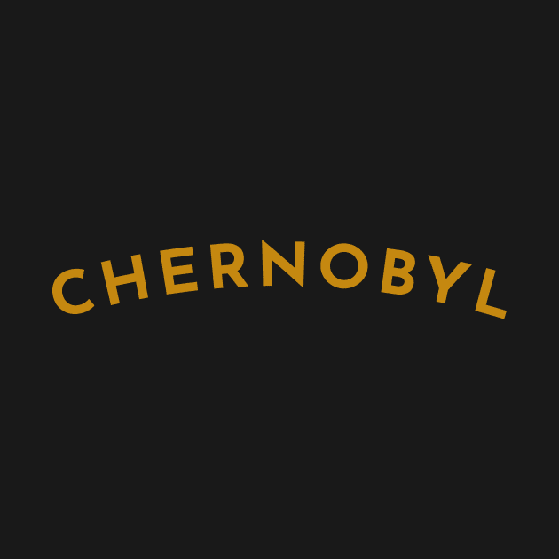 Chernobyl Typography by calebfaires