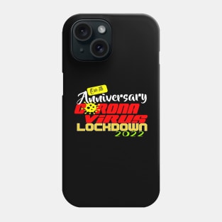 Anniversary 3th corona virus Phone Case