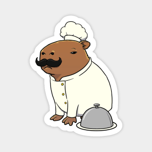 Capybara Chef Magnet