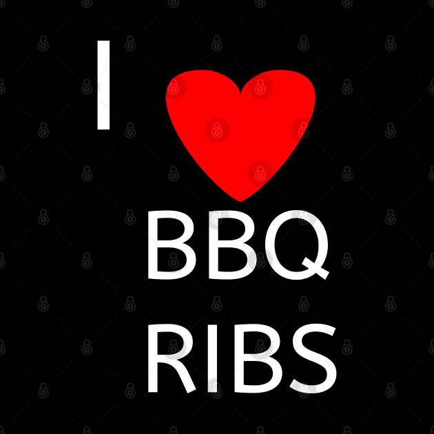 I love bbq ribs barbeque by Spaceboyishere