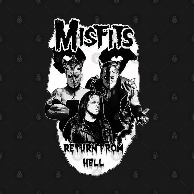 Misfits - Return from hell by CosmicAngerDesign