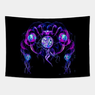 Jellyfish Angle Tapestry