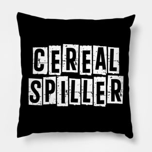 Cereal Spiller - Funny Halloween Pillow