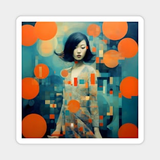 Surreal Girl Magnet